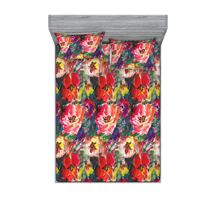 Drap-housse et taies décoratives 3 pièces Ambesonne