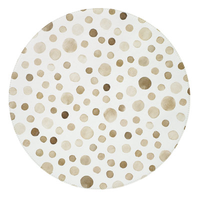 Dots 15" Rd Mat