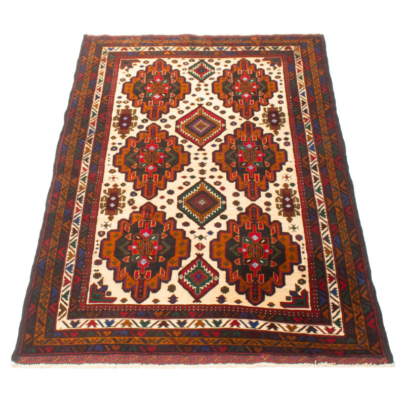 Tapis crème Teimani 3 pi 11 po x 6 pi 9 po