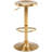 Engman Swivel Adjustable Height Counter Stool with Metal Frame-621097742