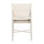 Chaise de terrasse avec coussin Delmare