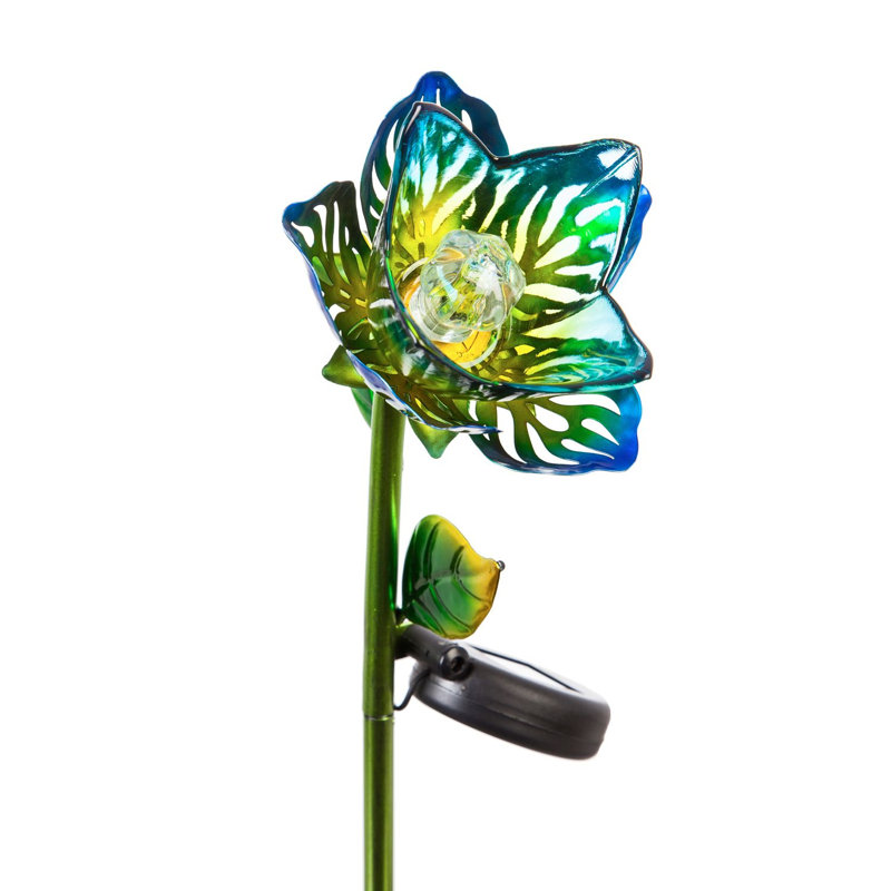 Piquet de jardin à fleurs Schlemmer, Bleu et vert