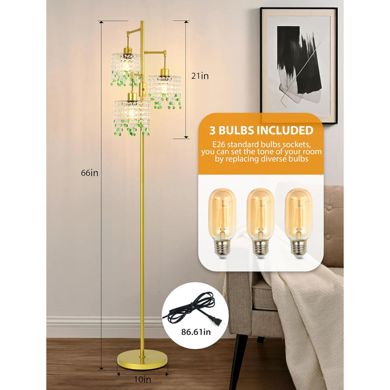 Crystal Floor Lamp