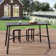 Alyne Rectangular Stainless Steel Outdoor Dining Table