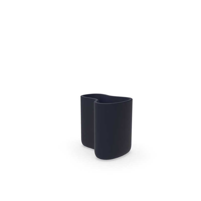 Milos Planter, Blue, 26.5" H x 28" W x 21.75" D