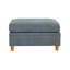 Ensemble de canapé modulaire 7 pièces avec 4 fauteuils sans accoudoirs 2X et 1 repose-pieds, conception modulaire pour un confort et un style personnalisables