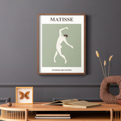 Matisse CXII, reproduction encadrée - bois massif