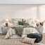 Rowen Linen Quilt Set-1030995356