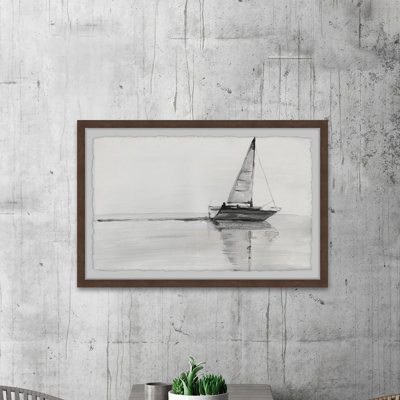 «Sail with me» par Marmont Hill - peinture encadrée