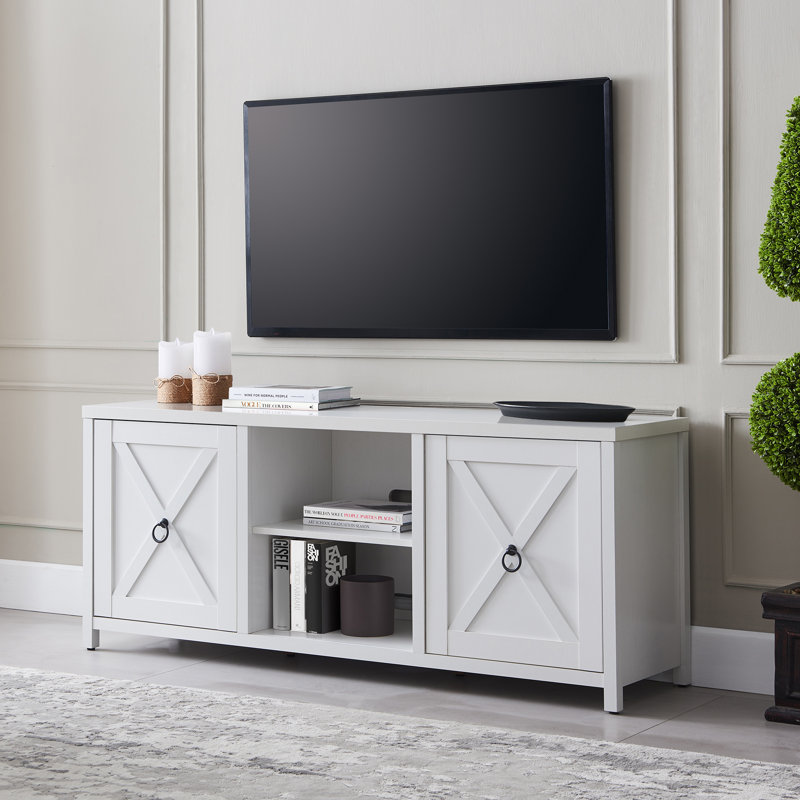 Meuble télé pour téléviseur de 65 po ou moins Granger, Blanc