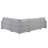 4 Pieces 108" Sleeper Sectional U Shaped Modular Sofa Bed With Storage Space-985757968