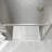 Ursula 56" - 60" W X 70" H Double Sliding Framed Shower Door-107234056