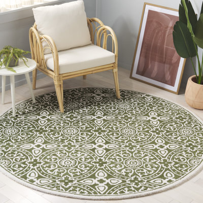 Mellodie Hand Tufted Wool Pile Geometric Rug