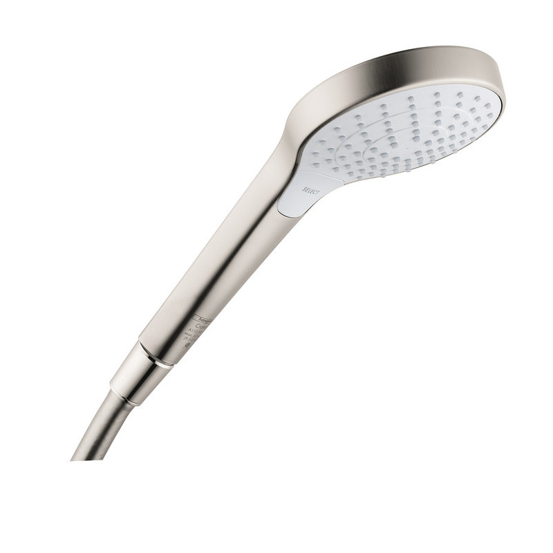 Croma 2.0 GPM Multi Function Handheld Shower Head, Brushed Nickel, 2.5 GPM 