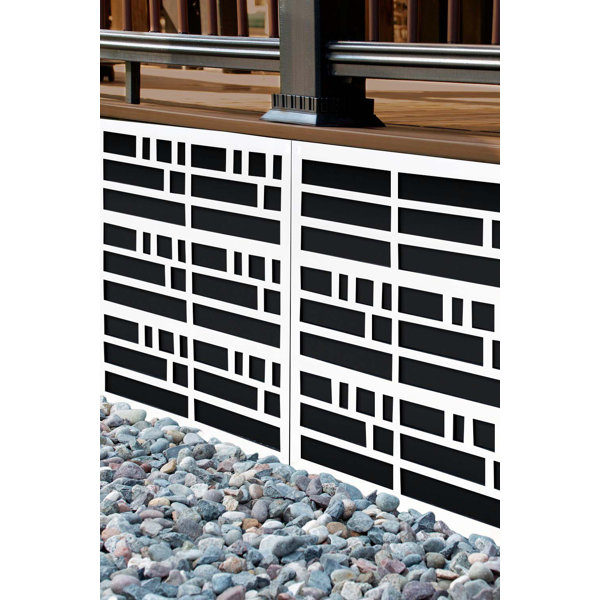 Grid Axcents 2 ft. H x 4 ft. W Polyethylene Privacy Screen & Reviews ...