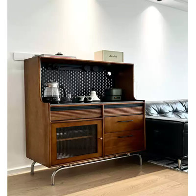 Buffet de rangement en bois massif Modern