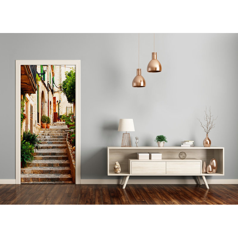 S Self Streets Of Spain Door Decal