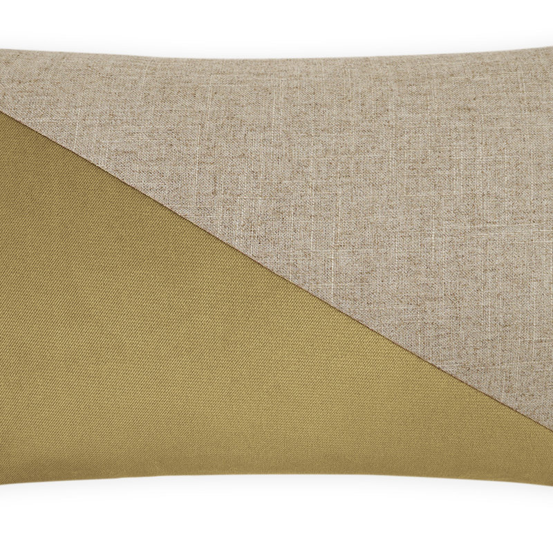 Jefferson Lumbar Pillow Cover & Insert, Maize