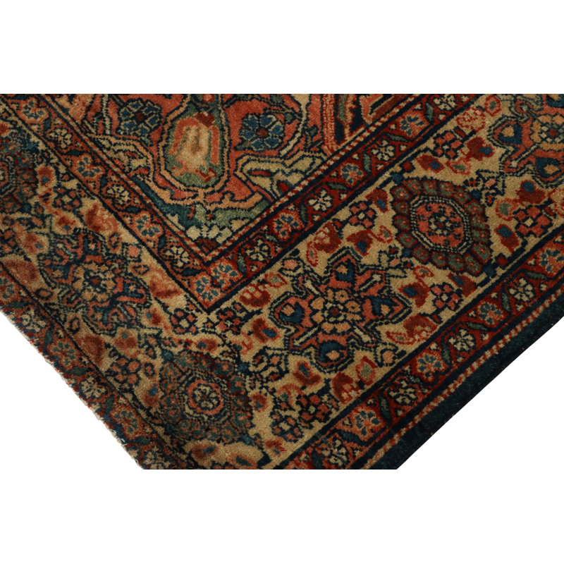 Antique One-of-a-Kind 4'2X6'10 Hand Knotted Area Rug