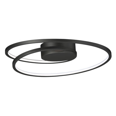 Ayla Acrylic LED Flush Mount