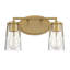 Éclairage pour salle de bain 2 lumières Savoy House Sacremento en noir-2065573176-2136726773-2136726778
