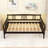 Full Wood Daybed with Center Legs and Underbed Storage Space-1317783014