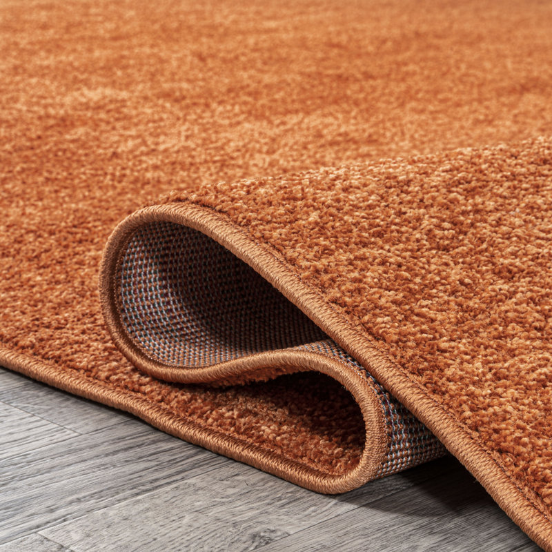 Tapis orange Antto, Ovale 4 pi x 6 pi