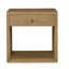 Caribe 1 - Drawer Solid Wood Nightstand-51383107