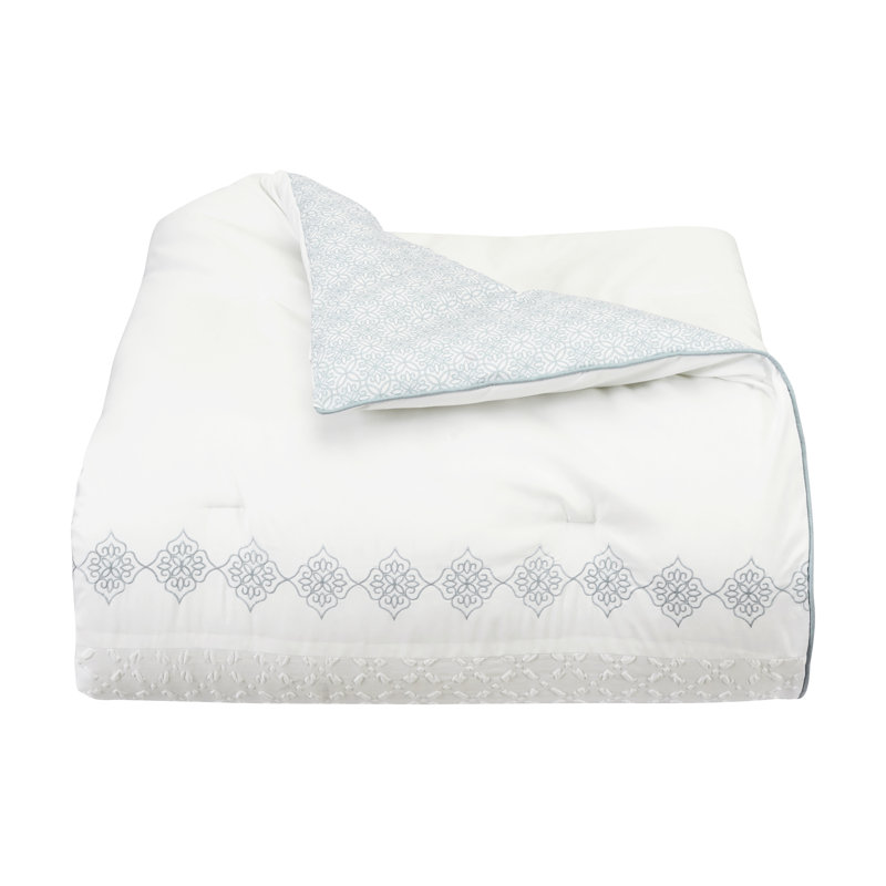 Trilogy 3Pc. Comforter Set Blue, Full Comforter + 2 Standard Shams