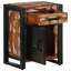 Amancia 40cm W Iron Bedside Table