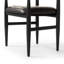 Harding Polyurethane Low Back Armchair in Black