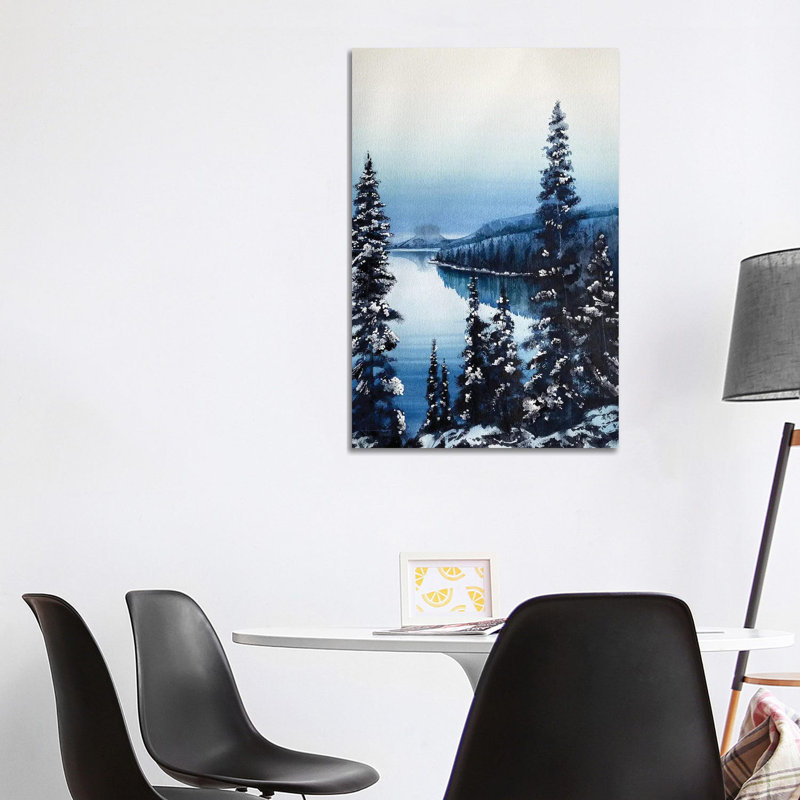 Paysage 1 Piece Wrapped Canvas Wall Art, 101.6 cm H x 66.04 cm W x 1.91 cm D