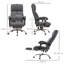 Aakas Faux Leather Massage Desk Chair-2024330863