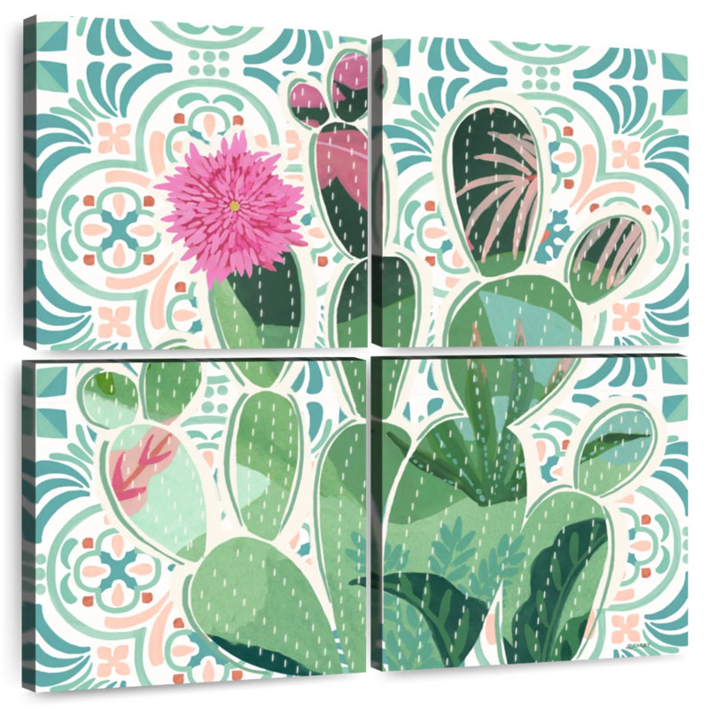 Harnek Fiesta Cactus Maverick Tile I, H 57 po x l 57 po