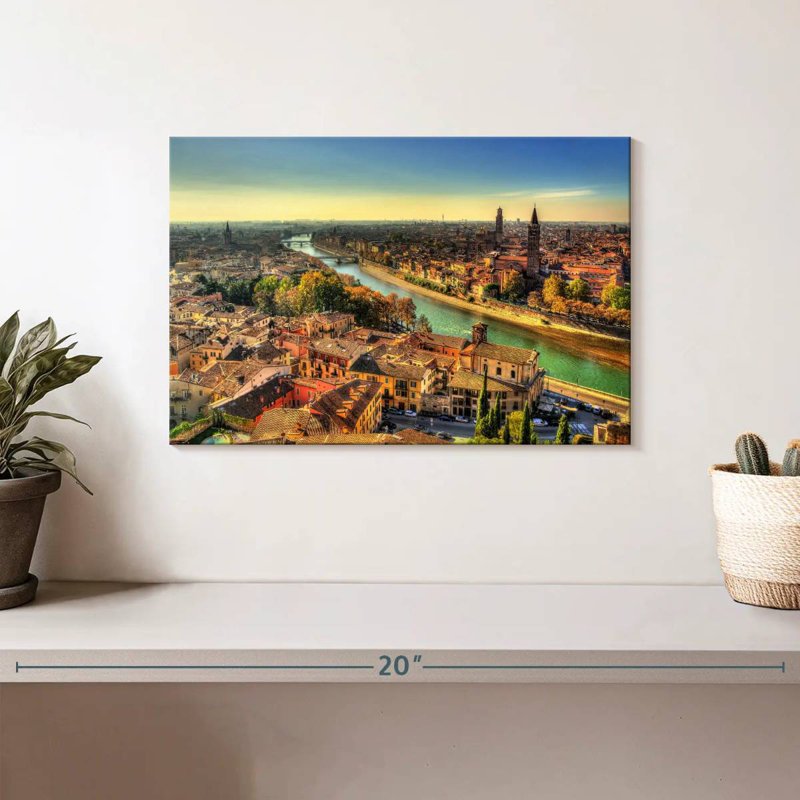 Paysage urbain Sirpi Verona, H 8 po x l 12 po
