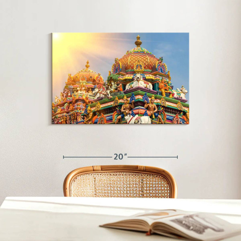 Adella Sunny Kapaleeshwarar Temple, 16" H x 24" W