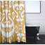 Rideau de douche simple Melchior Ikat-885614548