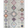 Tapis gris à motif tribal autochtone Spurgeon