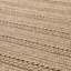 Torsade Striped Area Rug in Naturel-64526988