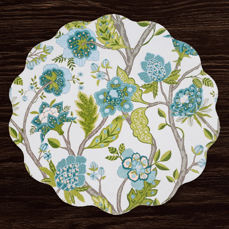 Vida Vinyl Round Placemats