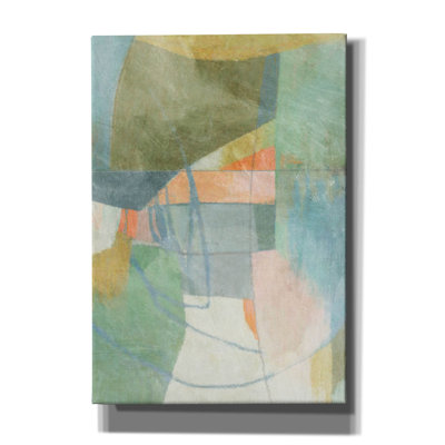 Art abstrait sur toile, "Abstract no. 13" par Suzanne Nicoll
