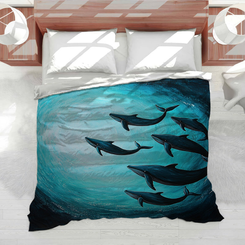 Édredon Whale Dance Bedding, Édredon simple
