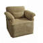 Fauteuil demi-tonneau rembourré et pivotant-41376925