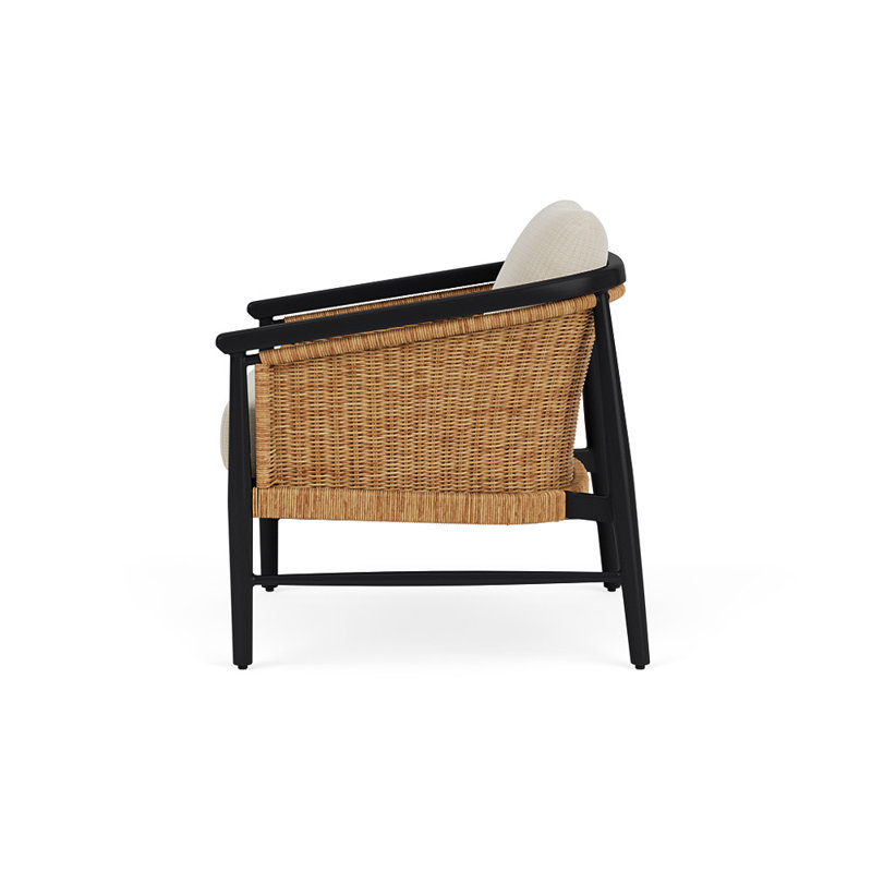 Galloway Outdoor Lounge Chair, Beach Natural