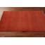 Tapis orange pour vestibule moderne Gabbeh 3 x 5