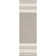 Rodgers Hand Woven Flat Weave Wool/Cotton Striped Rug in Light Brown