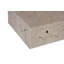 Teak Slice Coffee Table, Square, Oat Finish