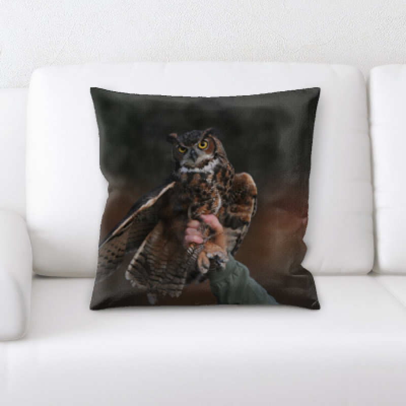 Microsuede Throw Pillow