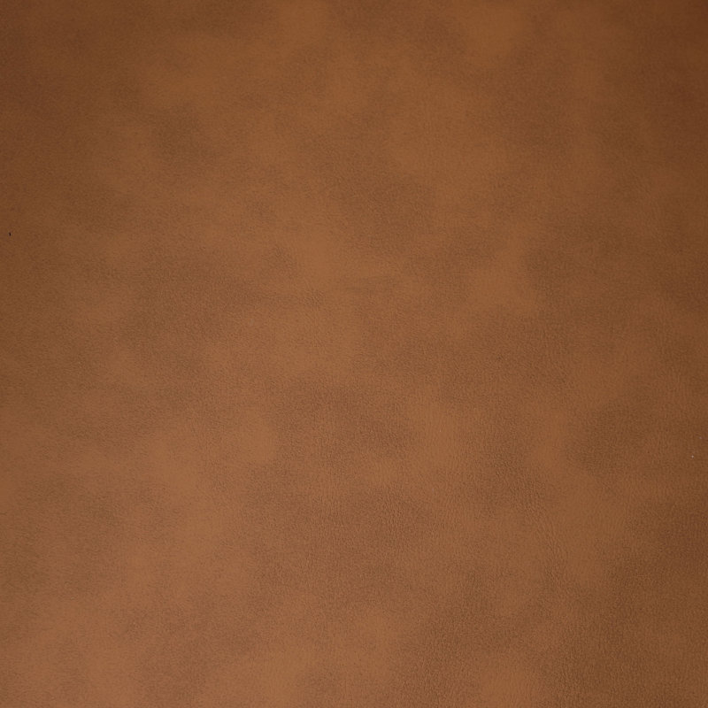 Monifa Vegan Leather Bench, Cognac Vegan Leather