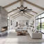 Ventilateur de plafond 72 po Modern Farmhouse